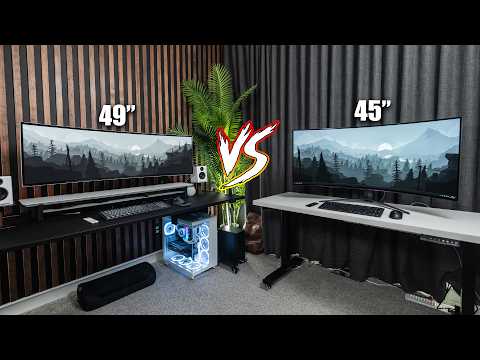 WOLED vs QD-OLED | 45" LG Ultragear OLED vs 49" Samsung Odyssey OLED G9