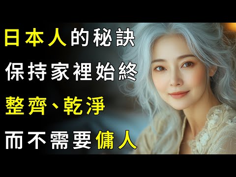 13個日本人的習慣保持家裡始終乾淨、整齊。即使一個人，你也可以做到. 生活哲學 | 老年 | 老年對策