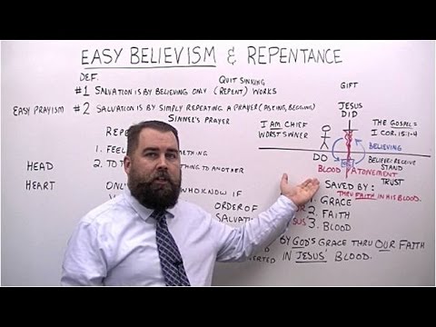 Easy Believism and Repentance