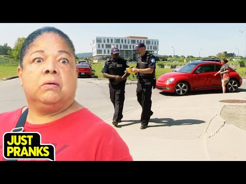 The Cops Locked Her Out… and Then Just Walked Away! 😱 | Just Pranks