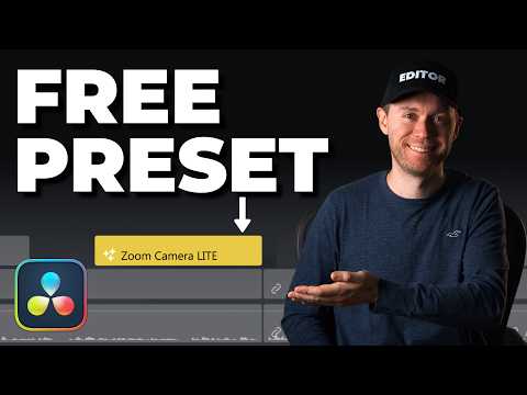 Get PRO Level Zooms With This FREE Davinci Resolve Preset