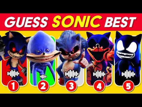 Guess The Sonic .exe the Hedgehog 3 Characters by Voice 🎬🦔💙 Sonic the Hedgehog 3 Movie Quiz fastQuiz