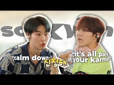 seungkwan and hoshi THE chaotic duo