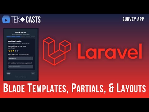 Blade Templates, Partials, & Layouts
