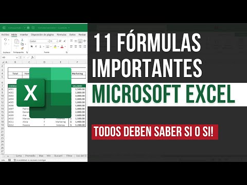 🌟Fórmulas IMPORTANTES que todos deben saber para el trabajo | Excel |  Básicas, Matemáticas y más..