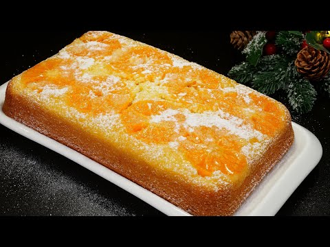 Hausgemachtes Dessert in 10 Minuten! Ein schnelles und einfaches Mandarinenrezept!