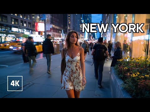 The Energy of Manhattan! A Night Walk Through the City That Never Sleeps