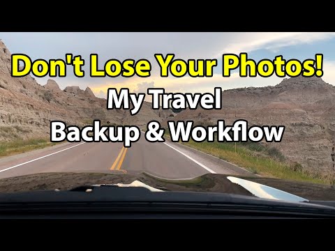 Don't Lose Your Photos! My Travel Backup & Workflow