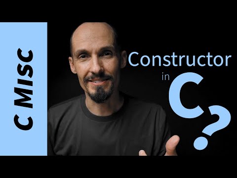 Can I create a constructor in C?