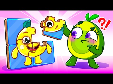 Toys Body Puzzle 🧸🎉 Let’s Match the Pieces! Best Kids Cartoon by Pit & Penny Stories 🥑💖 #baby