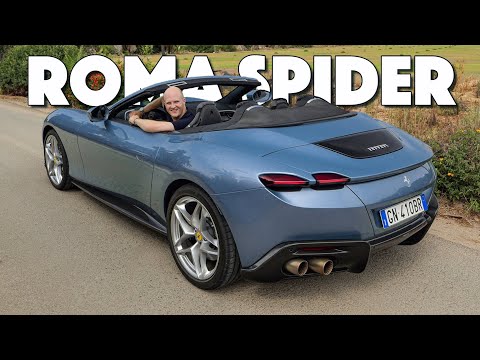 My Morning In The NEW Ferrari Roma Spider!