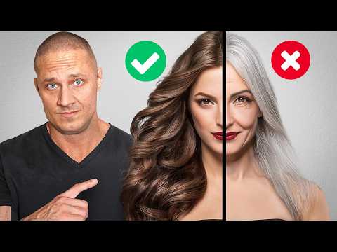 9 Hair Mistakes that Age You Faster