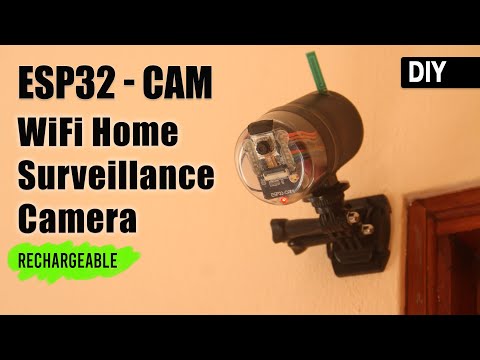 Make a Simple WiFi Security Camera with ESP32-CAM