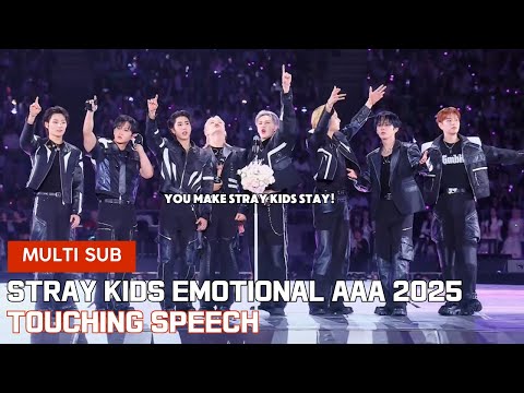 Stray Kids Emotional AAA 2025: Hyunjin & Felix Solo Wins + Bang Chan's Touching Speech
