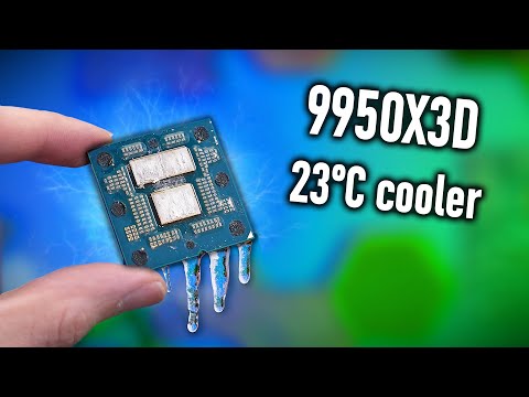 Delidding the Ryzen 9950X3D makes it Even Stronger