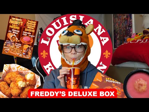 TRYING FNAF'S LIMITED TIME DELUXE BOX (100 SUBS CELEBRATION)