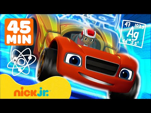 Вспыш и чудо-машинки | Суперскоростной научный марафон Вспыша! | 45-минутная подборка | Nick Jr.