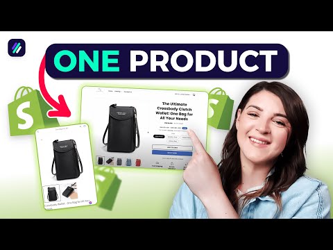 How To Create a One Product Dropshipping Store in 2024 (Step by Step Tutorial)