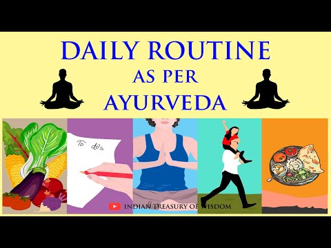 Daily Routine as per AYURVEDA (Hindi) | Dincharya and Ratricharya EXPLAINED |