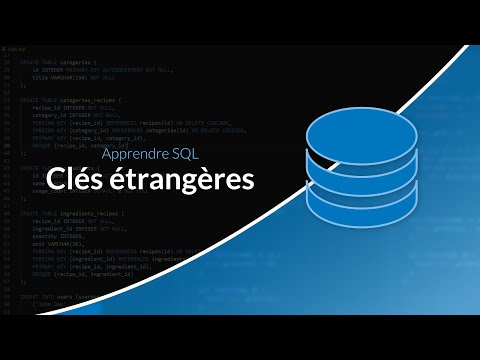 Apprendre et maitriser SQL : Clés étrangères et jointures