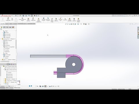 Solidworks Tutorial #9 : Simulate Pipe Bending in Solidworks Motion