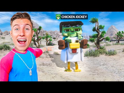 Ich habe CHICKEN JOCKEY in GTA 5 gefunden! 😱 (sehr gefährlich)