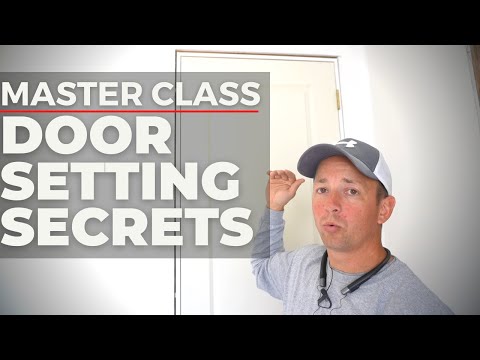 SETTING PREHUNG DOORS - Important Keys to Success