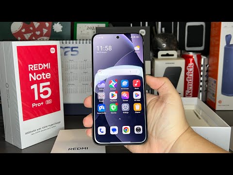 Xiaomi REDMI Note 15 Pro+ 5G Unboxing + First Boot Up (Black)