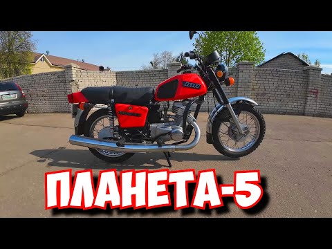 I COMPLETED THE ASSEMBLY OF THE ICONIC MOTORCYCLE. IZH PLANETA-5.