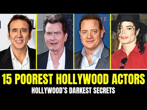 20 Poorest Hollywood Actors - in History