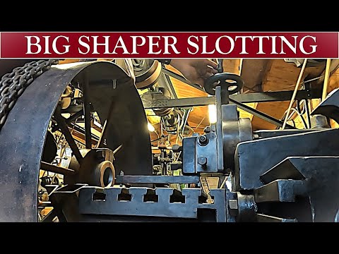 Cutting an Internal Keyway with an 1890s Shaper and Forging the Tool!