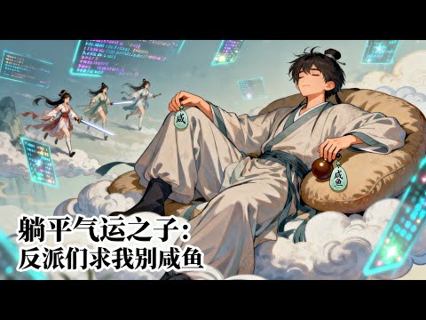 《躺平气运之子：反派们求我别咸鱼》穿越成注定被薅秃的气运之子，我选择咸鱼到底。没想到摆烂行为竟让反派系统崩溃，女主们反倒主动倒贴！#小說推荐#玄幻#修仙#漫畫解說#故事#有聲小說