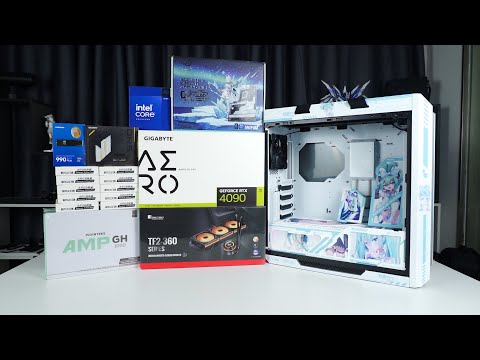 intel i9 14900K + AORUS RTX 4090 Aero + ROG GX 601