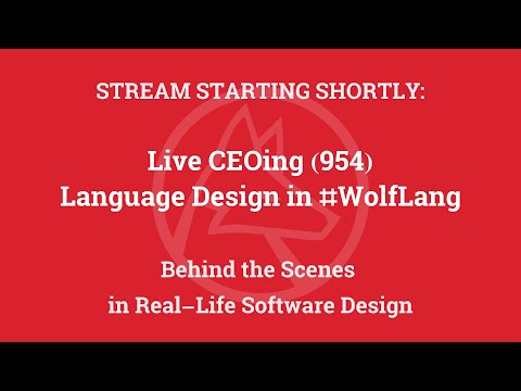 Live CEOing Ep 954: Language Design in Wolfram Language [Graphics]