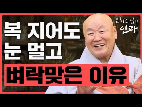 전 재산 시주하고 출가해 열심히 공부한 스님이 벼락 맞아 몸 벗은 이유[묘허스님의 인과 45화]