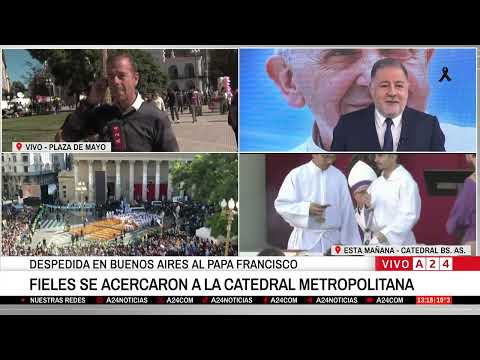 🙏 MULTITUDES DESPIDEN AL PAPA FRANCISCO: DESDE EL VATICANO A BUENOS AIRES
