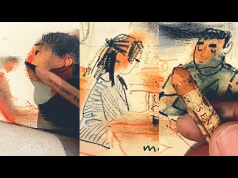 Finding pockets of time to sketch