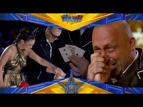 Risto SE INVENTA un TRUCO y EL MAGO gana el PASE DE ORO | Audiciones 2 | Got Talent España 2022