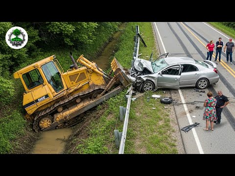 Jaw-Dropping Bulldozer Operator Skills So Crazy You’d Think They’re Fake! #24