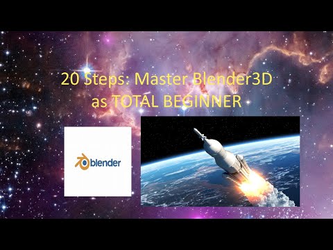 Master Blender in 20 Steps as a Complete Beginner!!