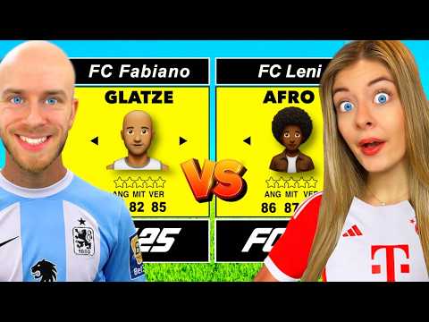 FC Fabiano vs FC Leni - aber FRISUREN bestimmen unsere Teams! 👀👨🏻‍🦲