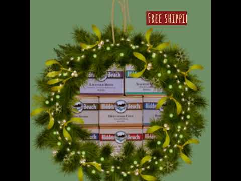 Happy Holidays Hidden Beach Soap Company