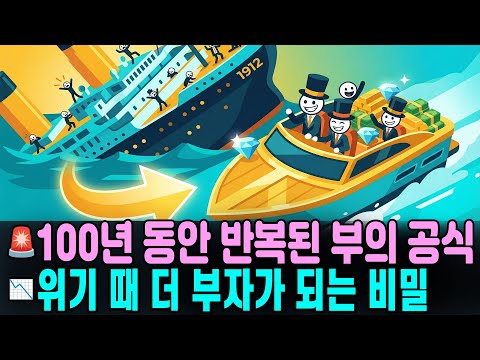 🚢 타이탄 패턴: 1912년 이후 모든 경제 붕괴에서 초부유층이 탈출한 비밀