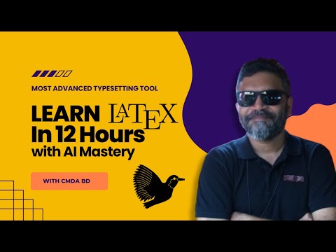 Learn LaTeX in 12 Hours with AI Mastery | Class 02 |Mathematical Equations and Inserting Figures