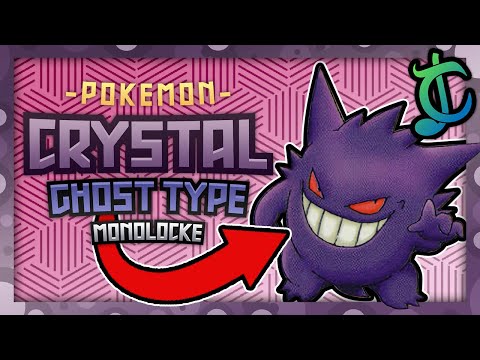 Pokémon Crystal Hardcore Nuzlocke - GHOST TYPES ONLY! (No items, No overleveling)