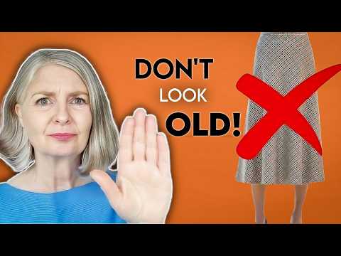 How To Not Look OLDER! Fashion Mistakes Making Us Look Old Over 60
