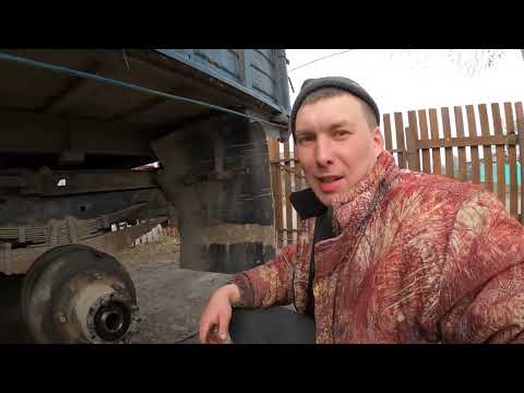 Ремонт ступицы ЗиЛ-130 замена сальника! Самосвал колхозник Д-245 турбодизель!