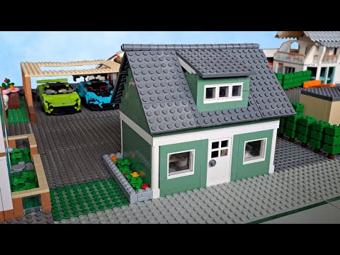Building a LEGO house for my LEGO City