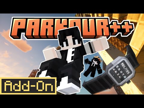 PARKOUR++ ADDON Adds The Most INSANE Movement to Minecraft Bedrock Edition