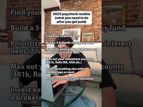 2025 paycheck routine